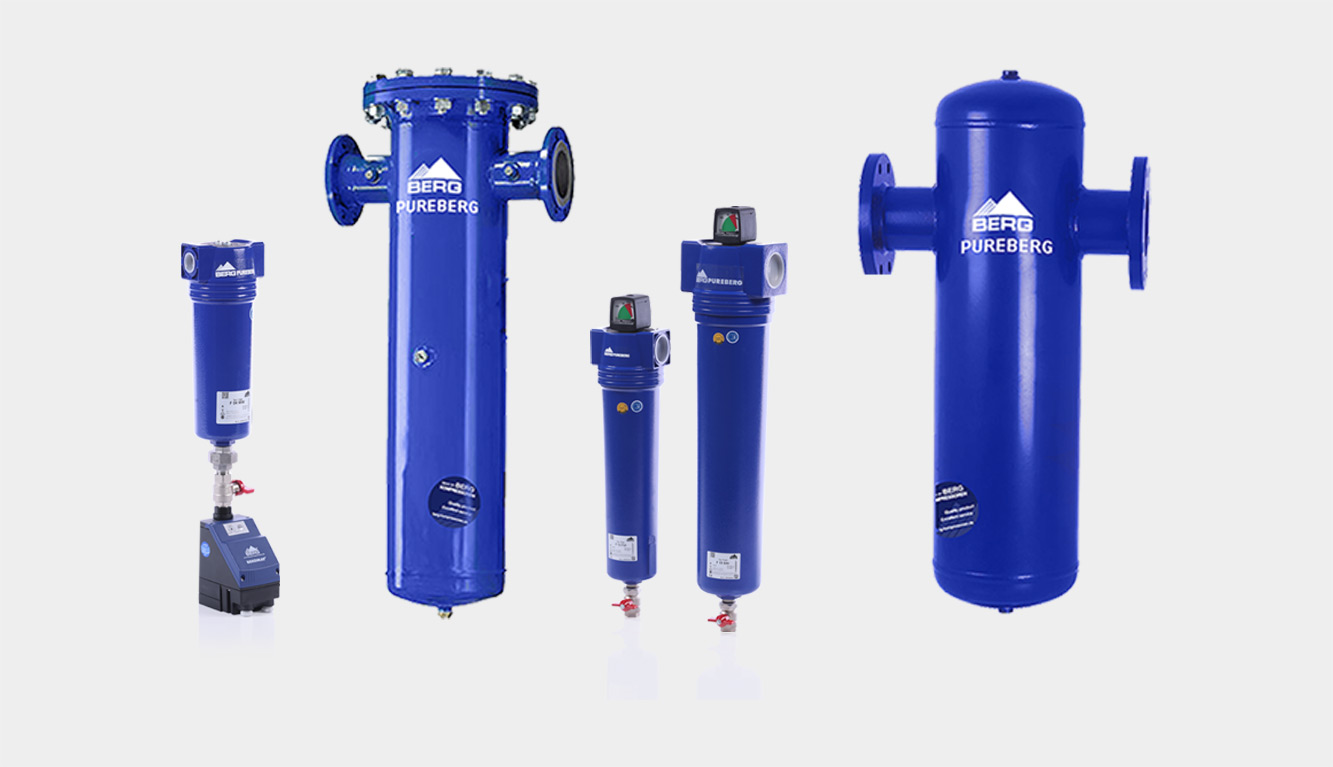 PUREBERG®, Filter & Water Separator