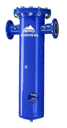 PUREBERG® FF40(Typ)W Flansch Druckluftfilter 